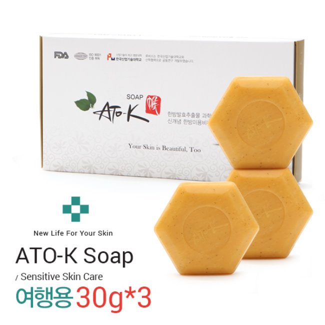 아토케이 비누 ATO-K soap 30g*3 SET
